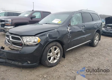 2013 Dodge Durango Crew z USA, uszkodzony, nr VIN 1C4RDJDG7DC686499